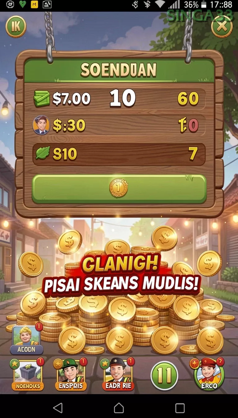 Cuplikan layar 6R6R — pengaturan akun