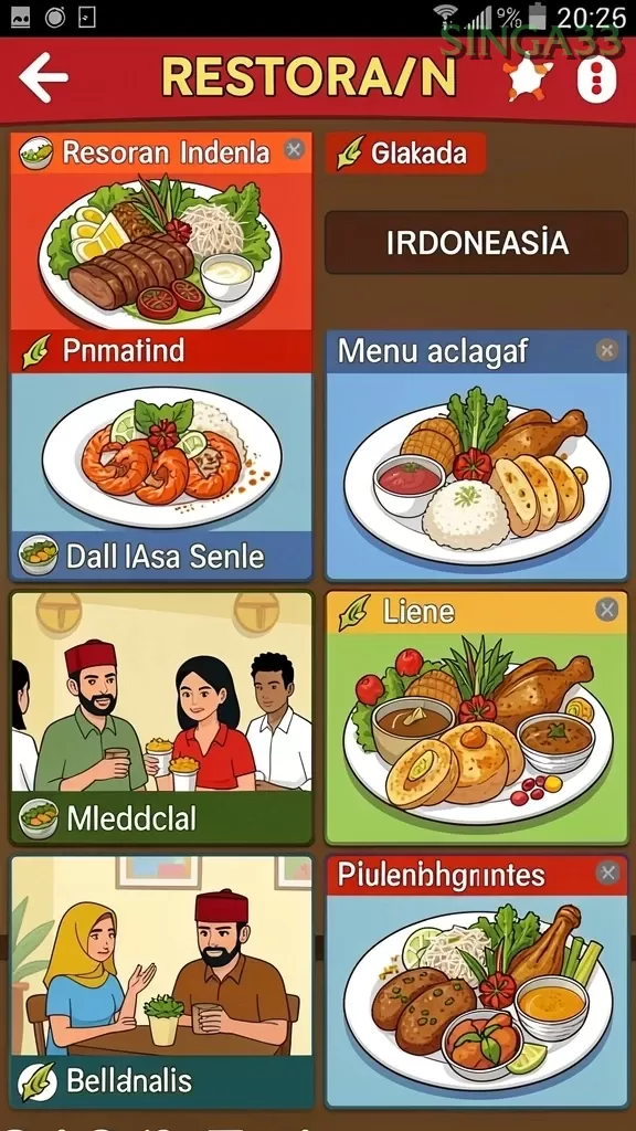 Cuplikan layar DV188 — halaman utama