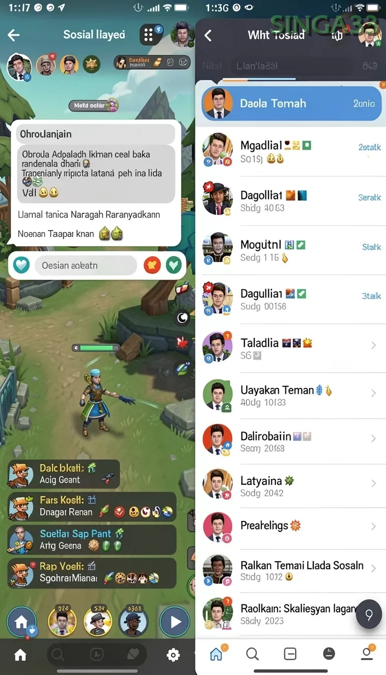 Cuplikan layar MPO500 — aktivitas