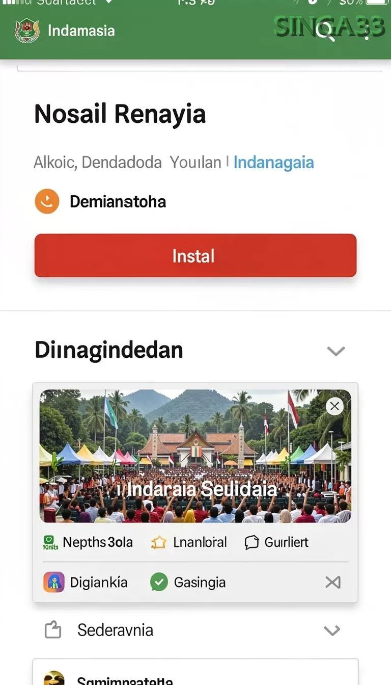 Cuplikan layar MPO500 — halaman utama